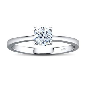 Stříbrný prsten MADISON se Swarovski® Zirconia velikost obvod 46 mm