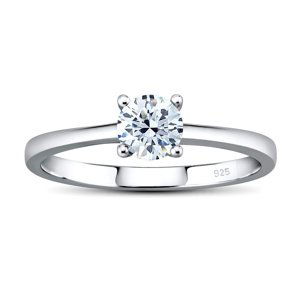 Stříbrný prsten MADISON se Swarovski® Zirconia velikost obvod 47 mm