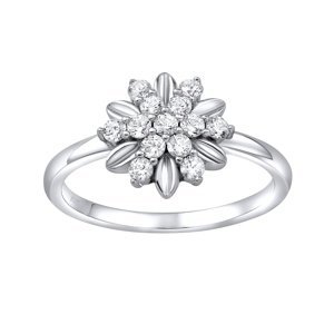 Stříbrný prsten ALIVIA se Swarovski® Zirconia velikost obvod 62 mm