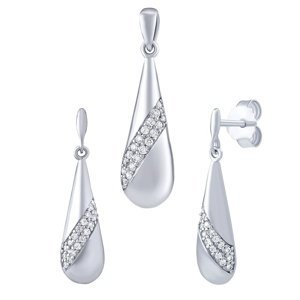 Stříbrný set šperků Quilla s Brilliance Zirconia