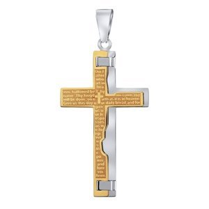 Přívěsek kříž Archi z chirurgické oceli