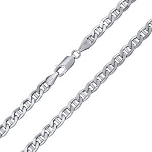 Stříbrný náhrdelník MARINE 6 MM varianta 70 cm