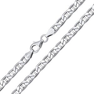 Stříbrný náhrdelník MARINE 5 MM varianta 55 cm