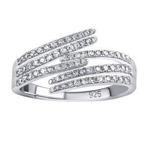 Stříbrný prsten Aimee s Brilliance Zirconia velikost obvod 49 mm