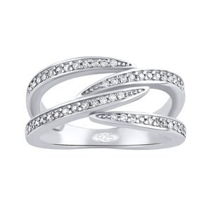 Stříbrný prsten Banea s Brilliance Zirconia velikost obvod 51 mm