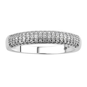 Stříbrný prsten Graas s Brilliance Zirconia velikost obvod 50 mm