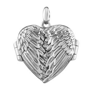 Stříbrný přívěsek Yulian medailonek ve tvaru srdce