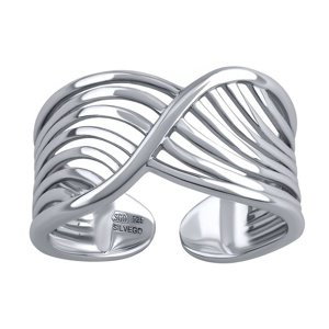 Stříbrný otevřený prsten Astrid