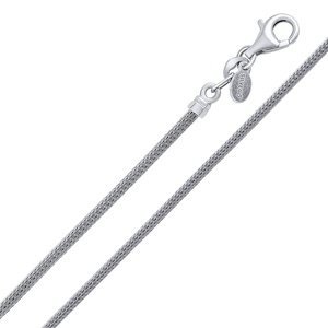Stříbrný náhrdelník Mehiel pletený varianta 45 cm