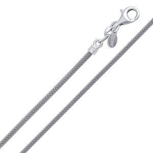 Stříbrný náhrdelník Mehiel pletený varianta 55 cm