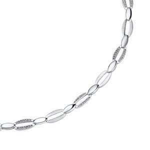 Luxusní stříbrný náhrdelník VIVIEN se zirkony