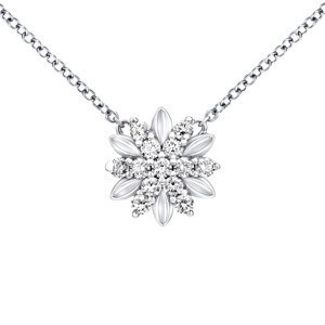 Stříbrný náhrdelník ALIVIA se Swarovski® Zirconia