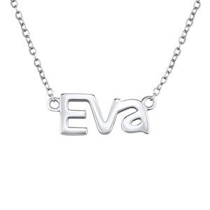 Stříbrný řetízek se jménem Eva