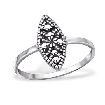 OLIVIE - stříbrný prsten 0220 Velikost prstenů: 6 (EU: 51 - 53) Ag 925, 1,45 g.