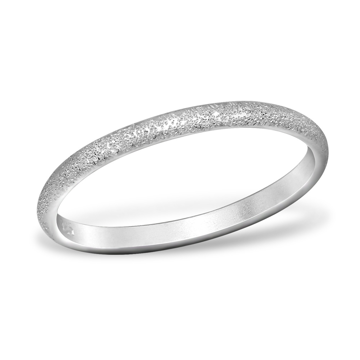 OLIVIE  Pískovaný stříbrný prsten 0955 Velikost prstenů: 5 (EU: 49-50) Ag 925; ≤1,25 g.