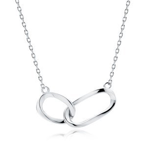 OLIVIE  Stříbrný náhrdelník ŘETĚZ 8457 Ag 925; ≤2 g.