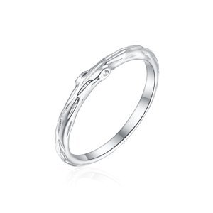 OLIVIE Snubní stříbrný prsten VĚTVIČKA 8589 Velikost prstenů: 10 (EU: 62-64), Pohlaví: Dámské Ag 925; ≤1,5 g.