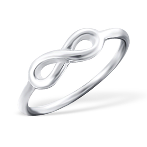 OLIVIE Stříbrný prsten NEKONEČNO 1205 Velikost prstenů: 5 (EU: 47 - 50) Ag 925; ≤0,85 g.