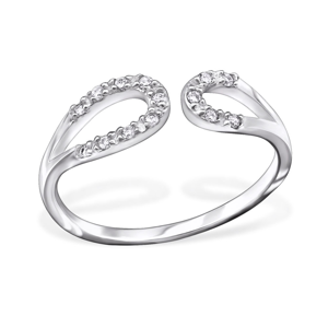 OLIVIE Stříbrný prsten s Cubic Zirconia 1210 Velikost prstenů: 6 (EU: 51 - 53) Ag 925; ≤1,15 g.