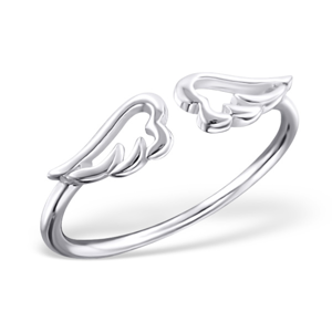 OLIVIE Stříbrný prsten KŘÍDLA 1235 Velikost prstenů: 5 (EU: 47 - 50) Ag 925; ≤1 g.