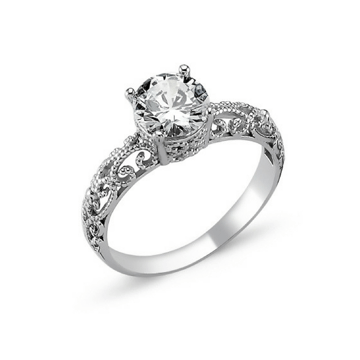 OLIVIE Stříbrný prsten OLIVIE s kubickým zirkonem 1272 Velikost prstenů: 5 1/4 (EU: 50) Ag 925; ≤2,4 g.