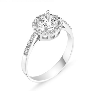 OLIVIE Stříbrný prsten se Swarovski zirkony 1371 Velikost prstenů: 6 (EU: 51 - 53) Ag 925; ≤2,2 g.