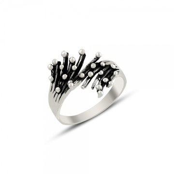 OLIVIE Stříbrný prsten FIONA 1574 Velikost prstenů: 6 (EU: 51 - 53) Ag 925; ≤3,5 g.