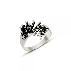 OLIVIE Stříbrný prsten FIONA 1574 Velikost prstenů: 8 (EU: 57 - 58) Ag 925; ≤3,5 g.