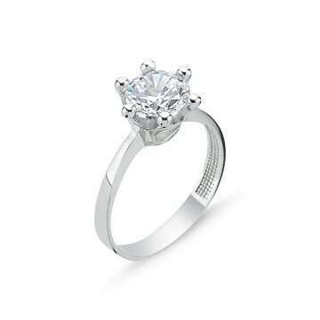 OLIVIE Stříbrný prsten se zirkonem 2073 Velikost prstenů: 8 (EU: 57 - 58) Ag 925; ≤2,65 g.