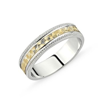 OLIVIE Stříbrný snubní prsten 2131 Velikost prstenů: 10 (EU: 62-64) Ag 925; ≤3,45 g.