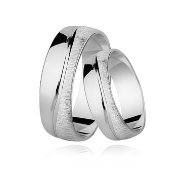 OLIVIE Snubní prsten SATIN 2200 Velikost prstenů: 11 (EU: 65-67) Ag 925; ≤2,6 g.