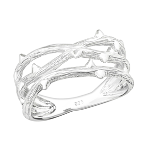 OLIVIE Stříbrný větvičkový prsten 2480 Velikost prstenů: 7 (EU: 54 - 56) Ag 925; ≤2,85 g.