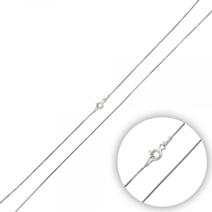 OLIVIE Stříbrný řetízek SNAKE 40cm 2596 Ag 925; ≤1,5 g.
