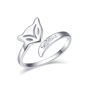 OLIVIE Stříbrný prsten LIŠKA 2967 Ag 925; ≤1,7 g.