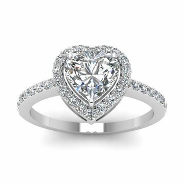OLIVIE Stříbrný prsten SRDCE 2974 Velikost prstenů: 5 (EU: 47 - 50) Ag 925; ≤2,7 g.