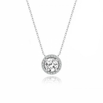 OLIVIE Stříbrný náhrdelník SWAROVSKI 3162 Ag 925; ≤2,2 g.