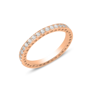 OLIVIE Stříbrný prsten ROSE 3177 Velikost prstenů: 6 (EU: 51 - 53) Ag 925; ≤2,2 g.