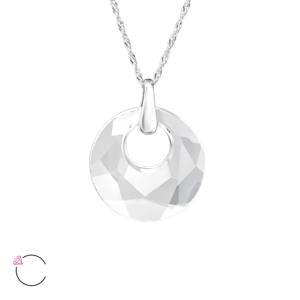 OLIVIE Stříbrný náhrdelník se Swarovski krystalem 3230 Ag 925; ≤1,5 g.