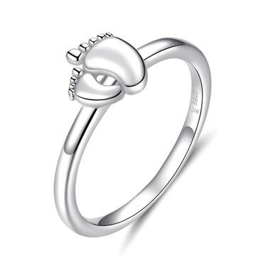 OLIVIE Stříbrný prsten NOŽIČKY 3240 Velikost prstenů: 7 (EU: 54 - 56) Ag 925; ≤2 g.