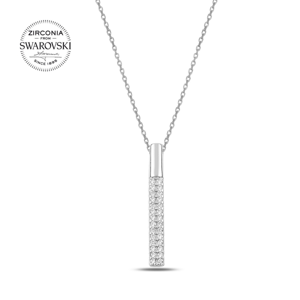 OLIVIE Stříbrný náhrdelník se Swarovski zirkony 3459 Ag 925; ≤2,09 g.