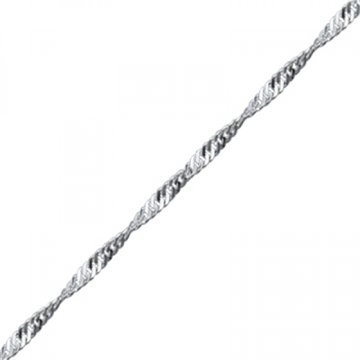 OLIVIE Stříbrný řetízek 55 cm TWIST 3535 Ag 925; ≤2,6 g.