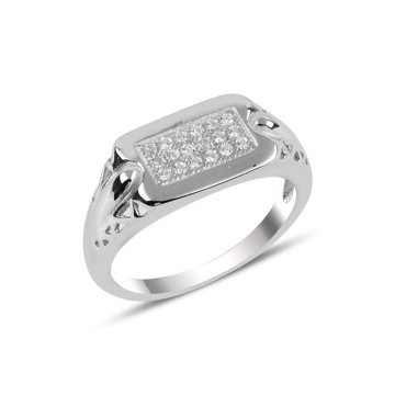 OLIVIE Pánský stříbrný prsten 3724 Velikost prstenů: 10 (EU: 62 - 64) Ag 925; ≤ 5 g.