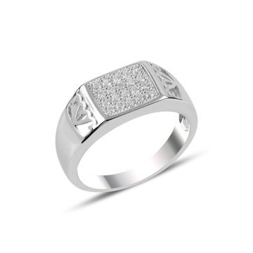 OLIVIE Pánský stříbrný prsten 3729 Velikost prstenů: 10 (EU: 62-64) Ag 925; ≤ 4,7 g.