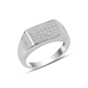 OLIVIE Pánský stříbrný prsten 3730 Velikost prstenů: 10 (EU: 62 - 64) Ag 925; ≤ 6,9 g.