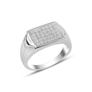 OLIVIE Pánský stříbrný prsten 3731 Velikost prstenů: 10 (EU: 62 - 64) Ag 925; ≤ 6 g.