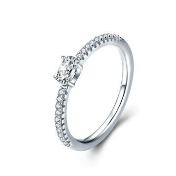 OLIVIE Zásnubní stříbrný prsten 3789 Velikost prstenů: 6 (EU: 51-53) Ag 925; ≤1,5 g