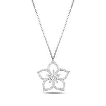 OLIVIE Stříbrný náhrdelník LOTOS 3899 Ag 925; ≤2,5 g.