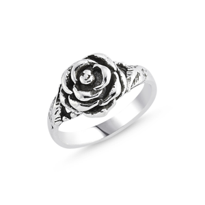 OLIVIE Stříbrný prsten RŮŽE 3983 Velikost prstenů: 7 (EU: 54 - 56) Ag 925; ≤4,30 g.