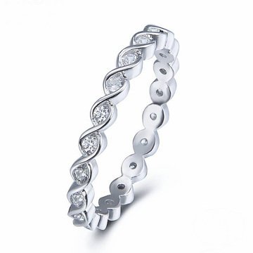 OLIVIE Stříbrný prstýnek 4038 Velikost prstenů: 6 (EU: 51 - 53) Ag 925; ≤1,1 g.