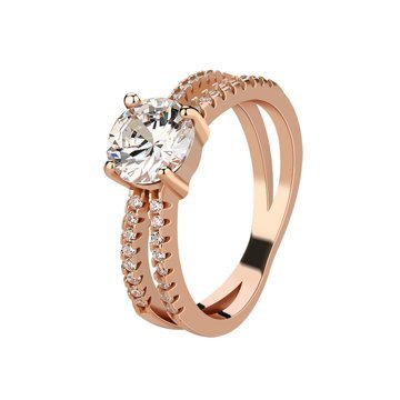 OLIVIE Stříbrný prsten ROSE 4226 Velikost prstenů: 10 (EU: 62 - 64) Ag 925; ≤2,8 g.